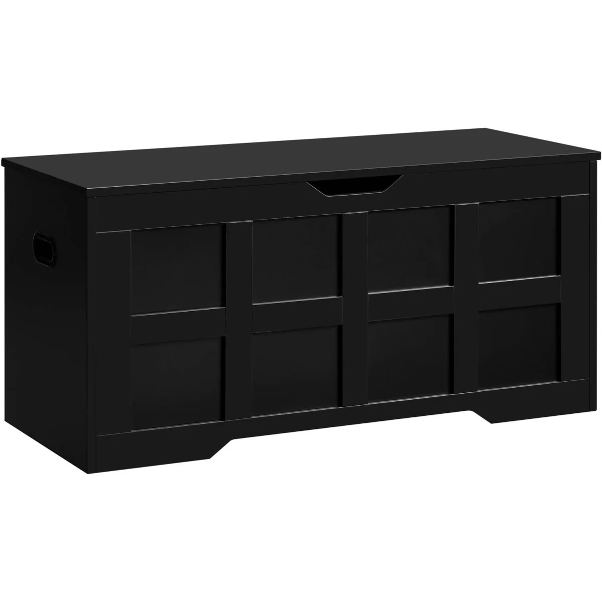 Vida Designs Large Storage Ottoman - Black – image 2