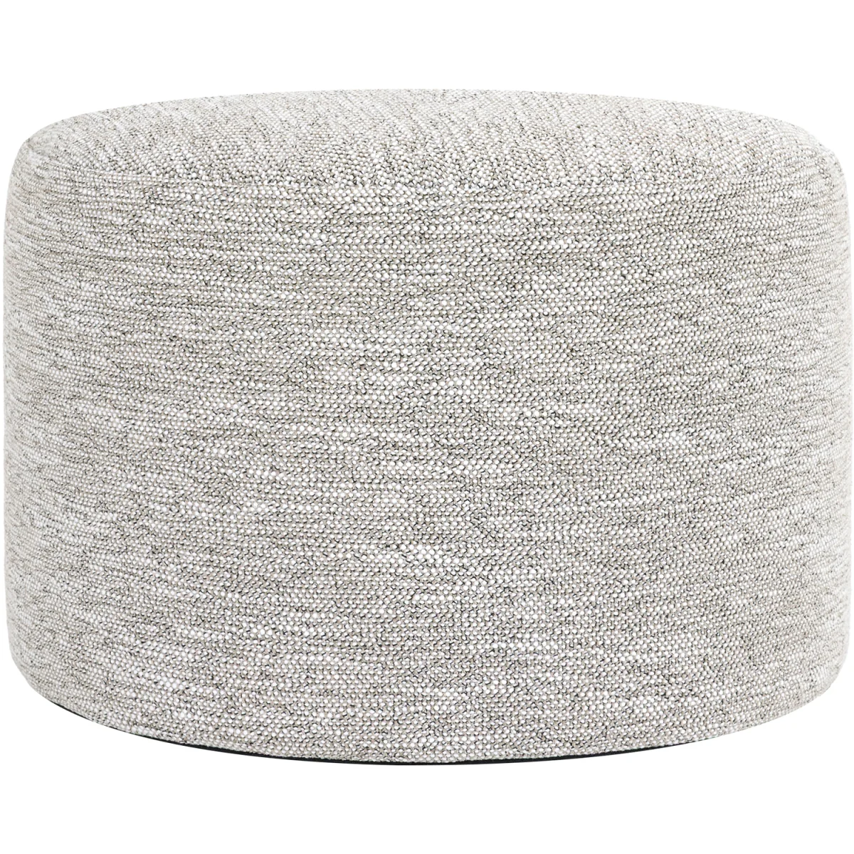 icon Woven Milano Round Footstool Bean Bag, Natural - Natural – image 5