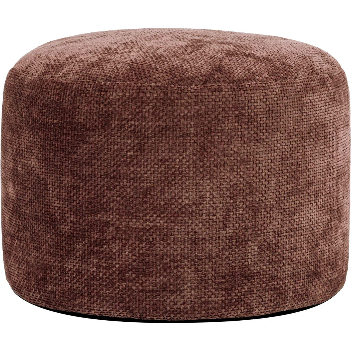 icon Milano Woven Chenille Footstool, Mulberry - Burgundy – image 4