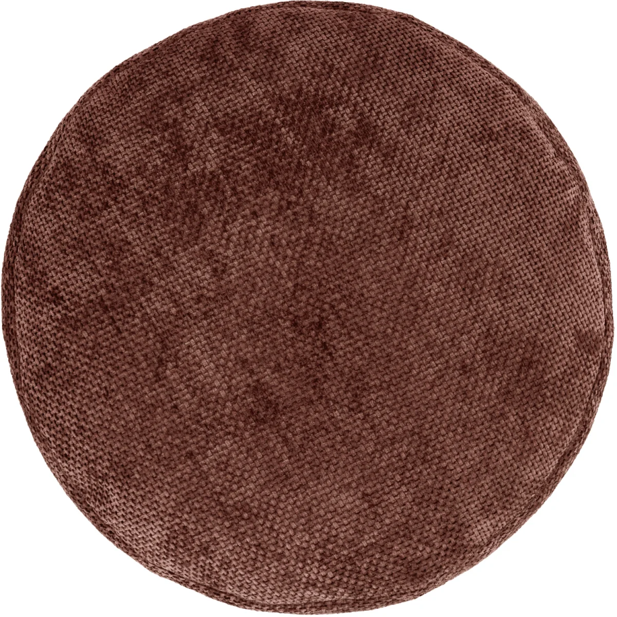 icon Milano Woven Chenille Footstool, Mulberry - Burgundy – image 5
