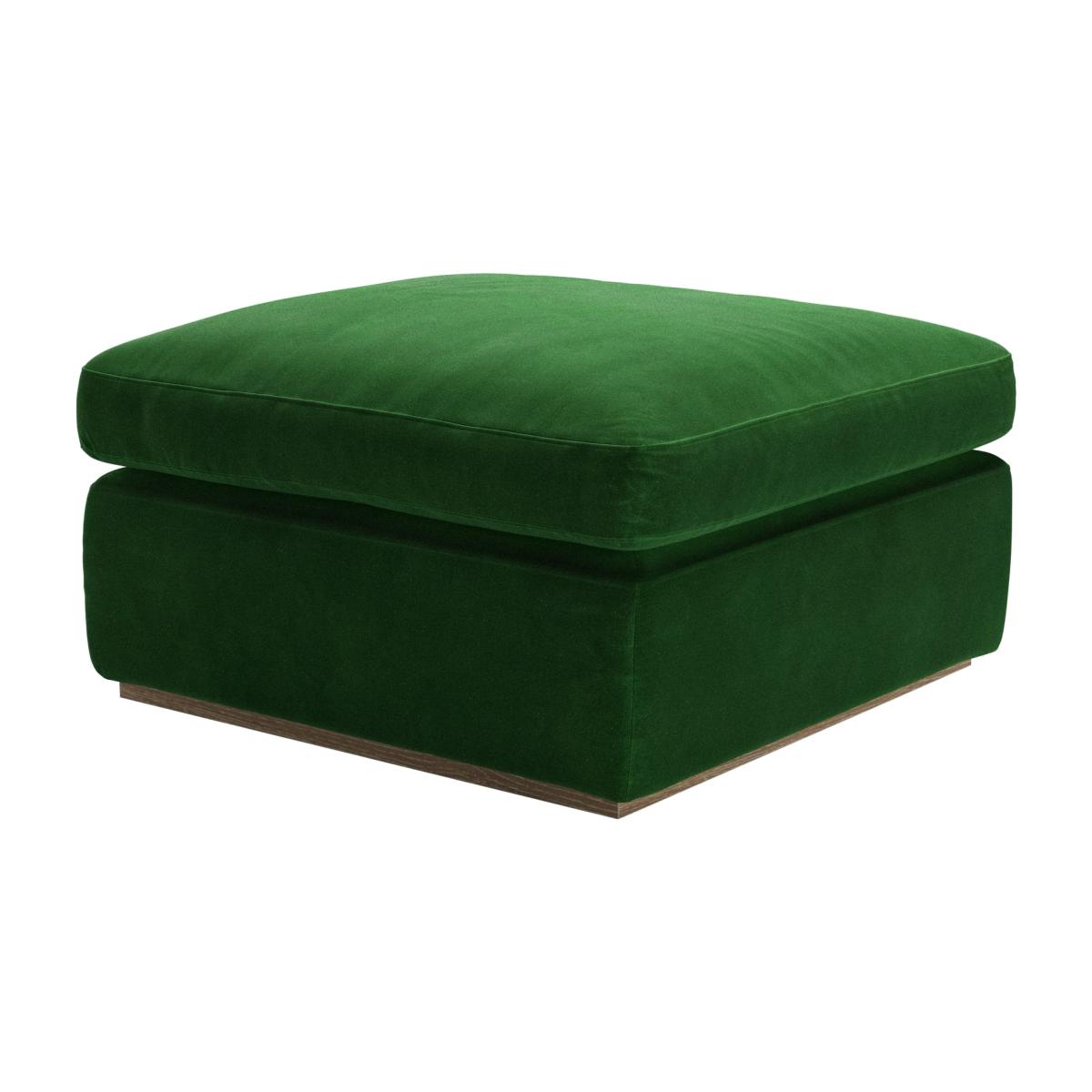 Ren Footstool in Putting Green Aquaclean Clever Velvet – image 1