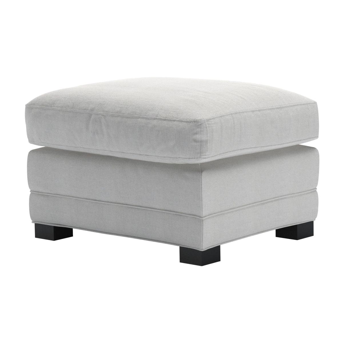 Aissa Medium Rectangular Footstool in Harbour Aquaclean Clever Velvet