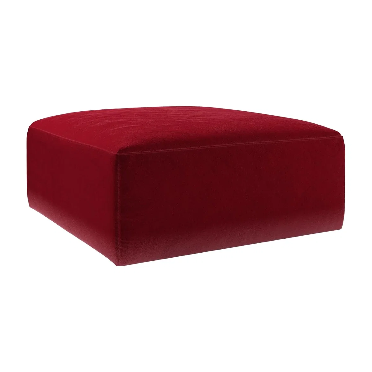 Cohen Footstool End Unit in Malbec Cotton Matt Velvet – image 1