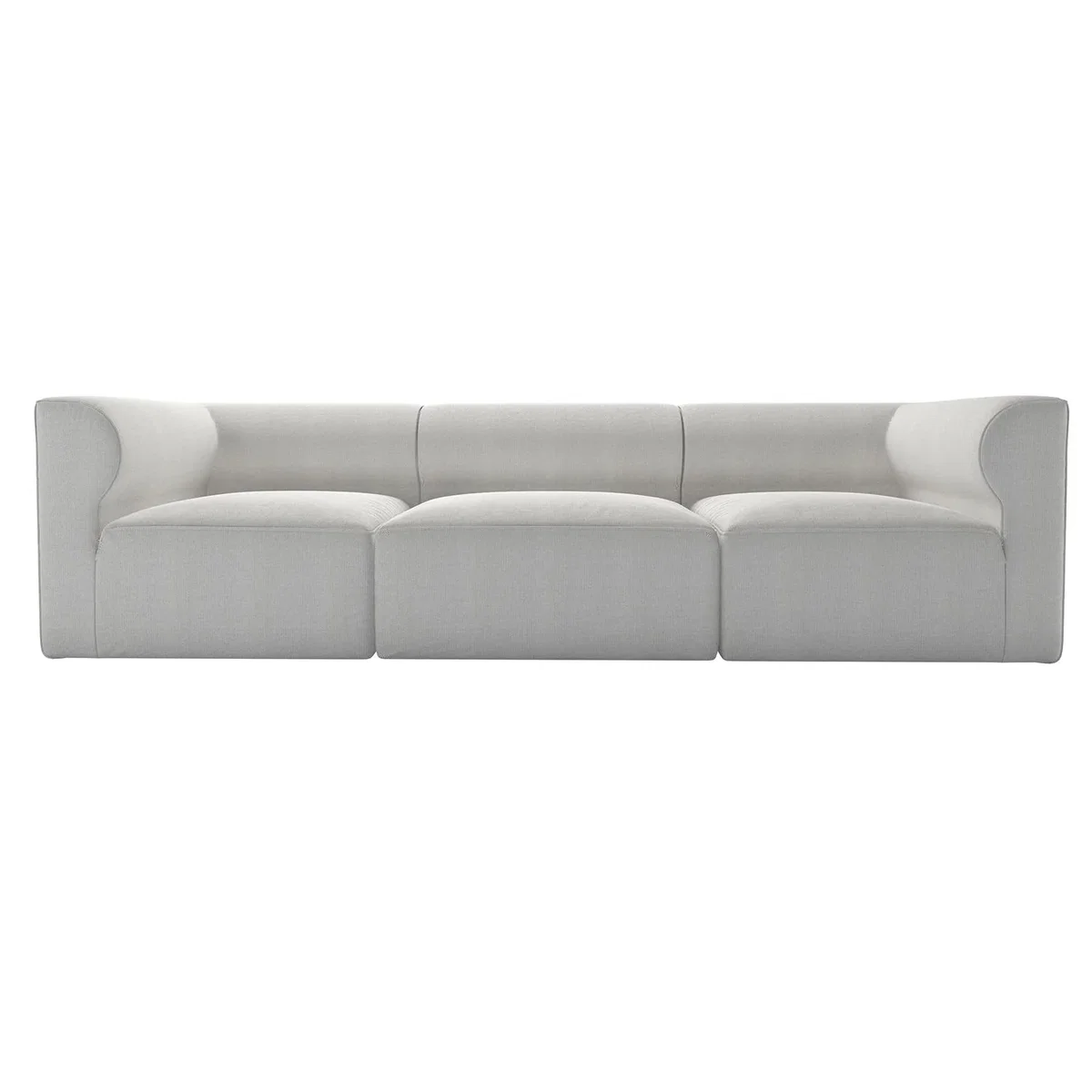 Cohen Footstool End Unit in Jasmine Silky Jacquard Weave – image 2