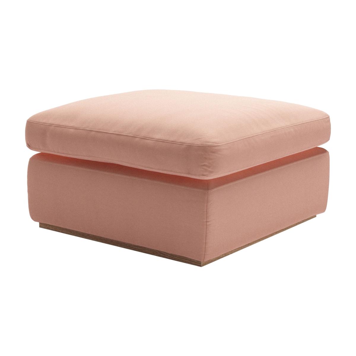 Ren Footstool in Sakura Pink Organic Smart Cotton – image 1
