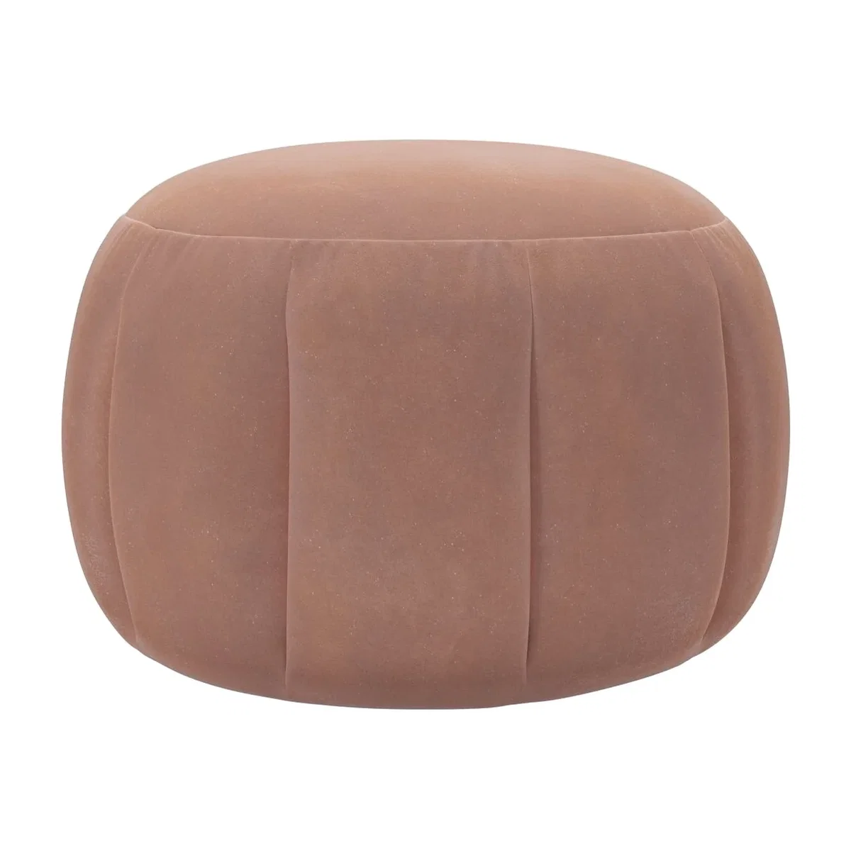 Harper Round Footstool in Cosmopolitan Smart Velvet - sofa.com