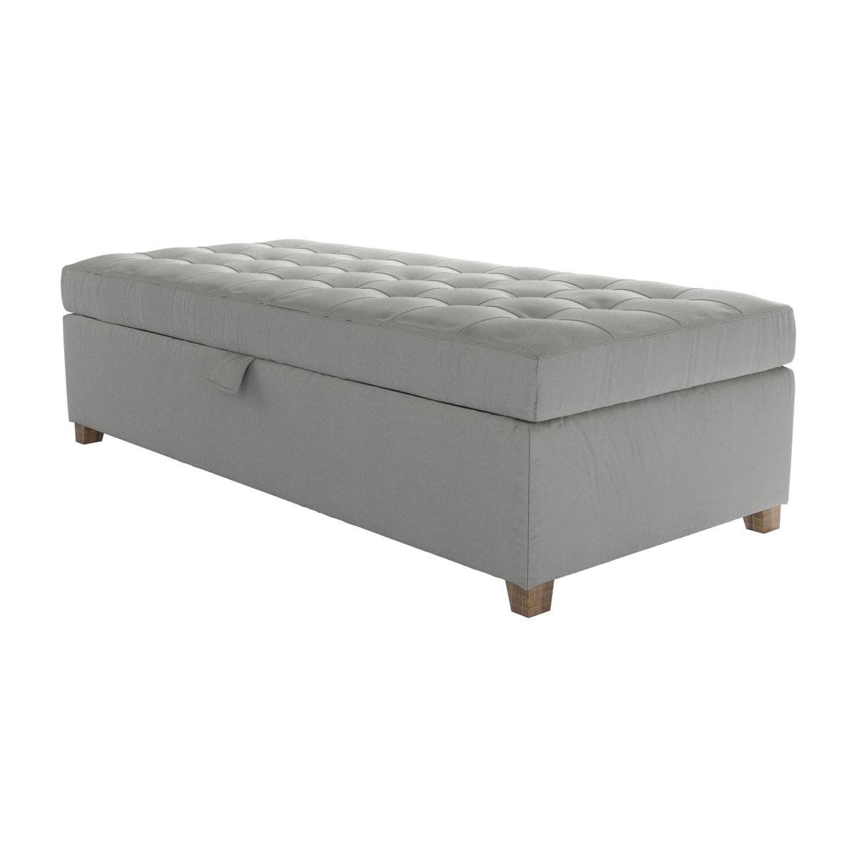 Club Large Rectangular Storage Footstool in Wishing Well Organic Smart Cotton – image 1