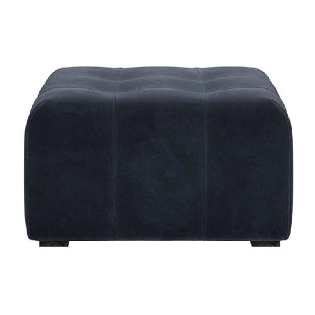 Romy Footstool End Unit in Mercury Cashmere Velvet – image 1