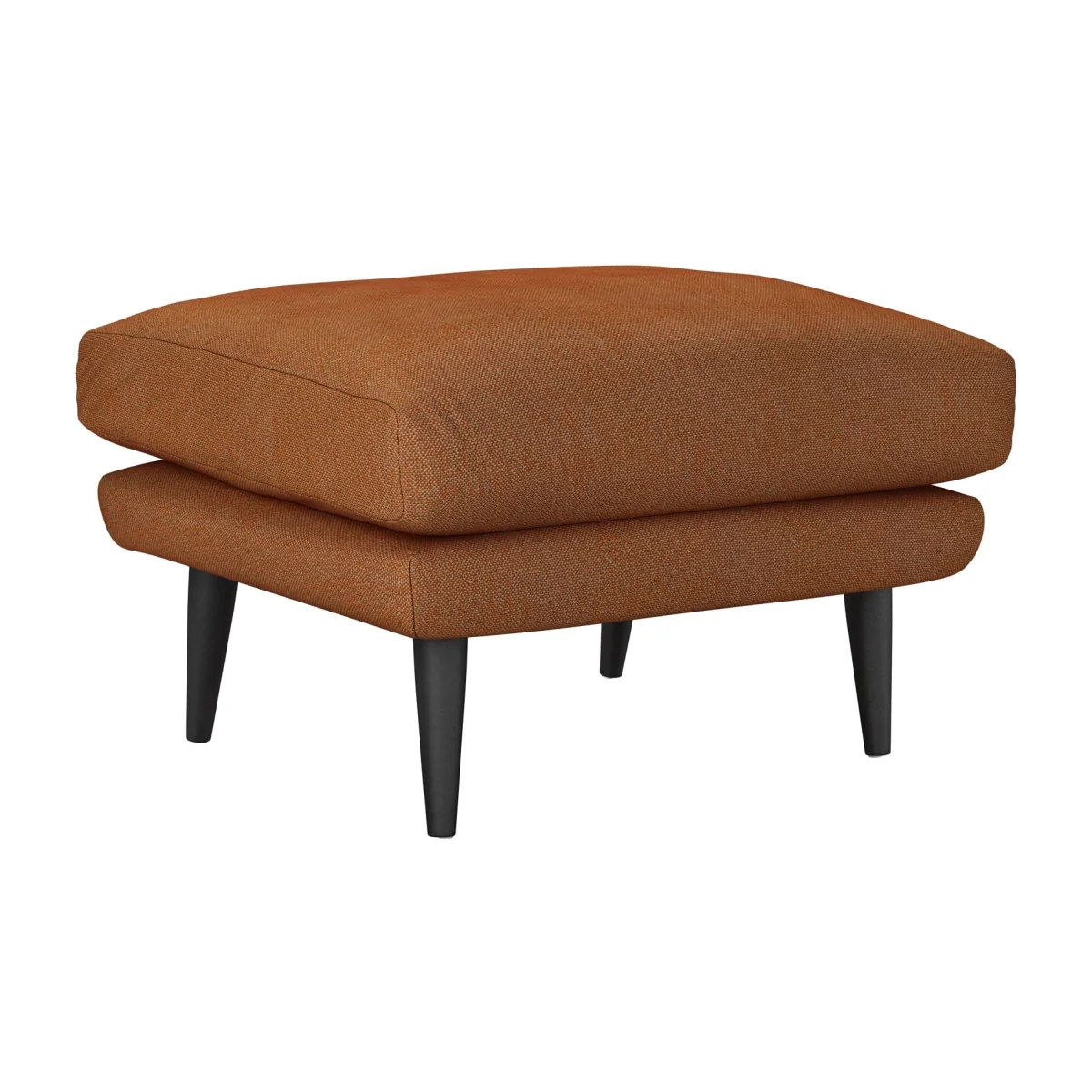Holly Medium Rectangular Footstool in Saffron Heathland Weave - sofa.com