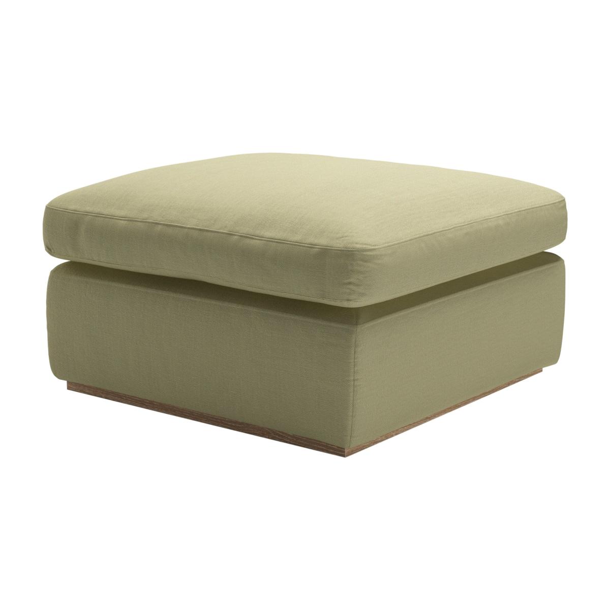 Ren Footstool in Cardamon Brushed Linen Cotton – image 1
