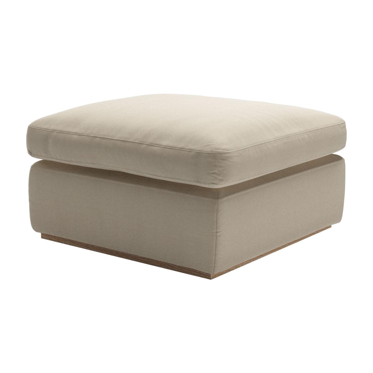 Ren Footstool in Pennine Stone Organic Smart Cotton – image 1
