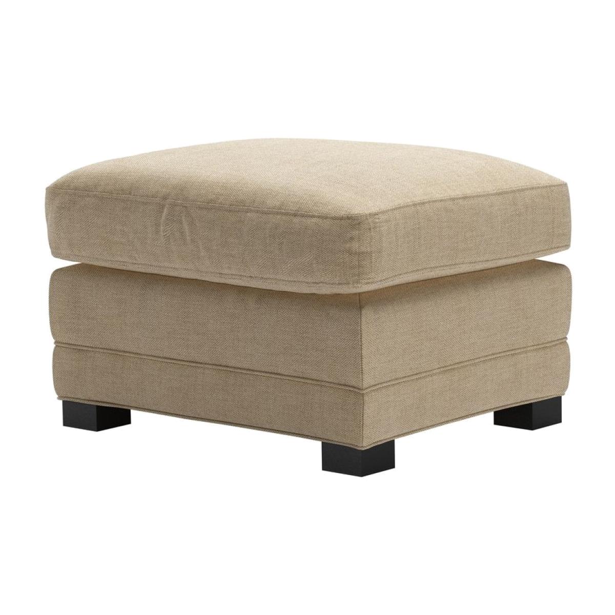 Aissa Medium Rectangular Footstool in Nordic Pine Hygge Chunky Weave – image 1
