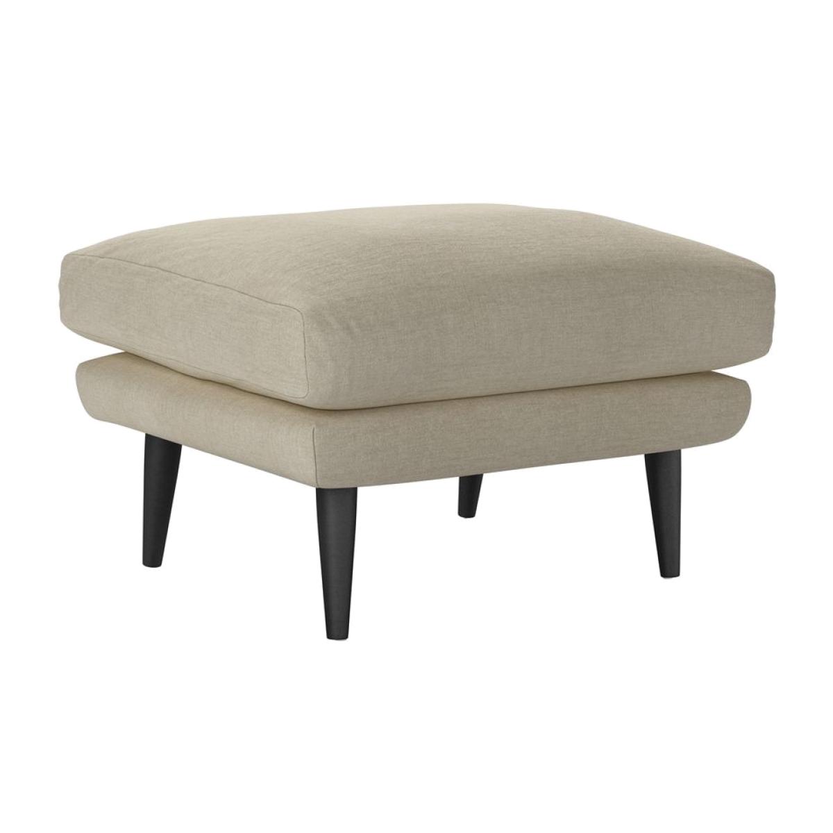 Holly Medium Rectangular Footstool in Pampas Hygge Smart Linen – image 1
