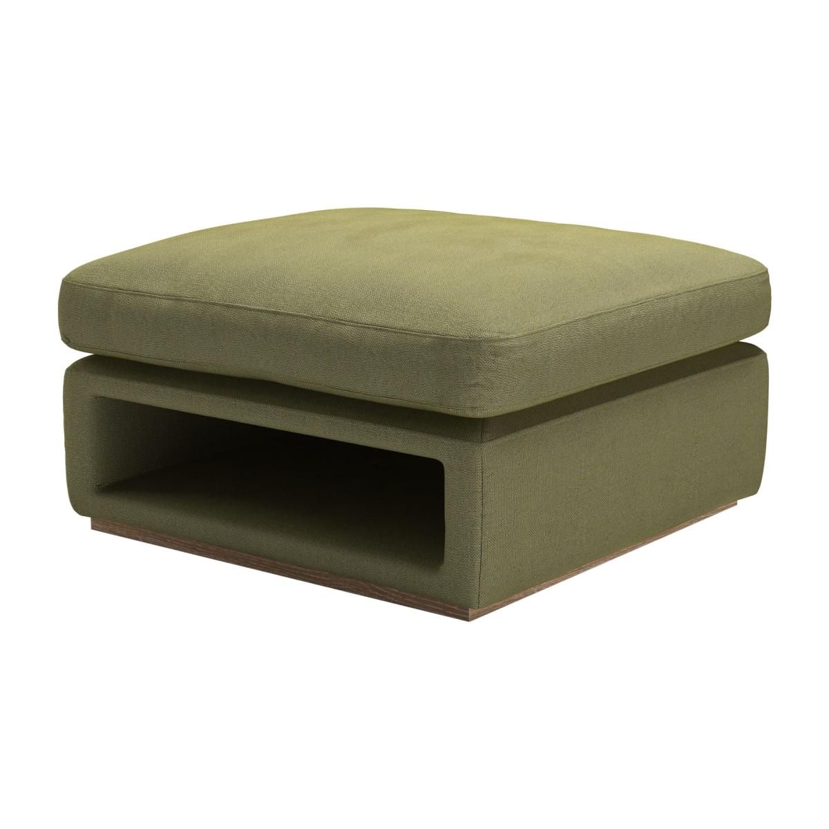Ren Modular Storage Footstool in Lichen Heathland Weave – image 1