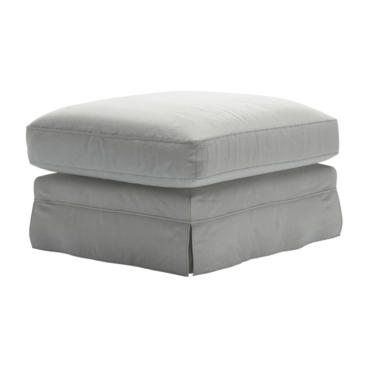 Otto Large Rectangular Footstool in Wishing Well Organic Smart Cotton – image 1