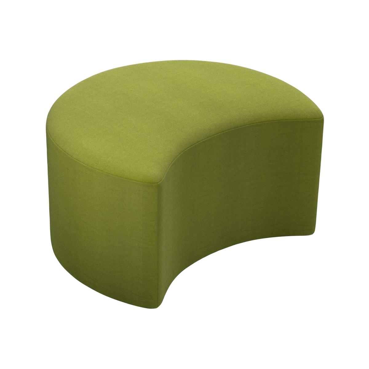 Luna Half Moon Footstool in Vine Leaf Organic Smart Cotton – image 1