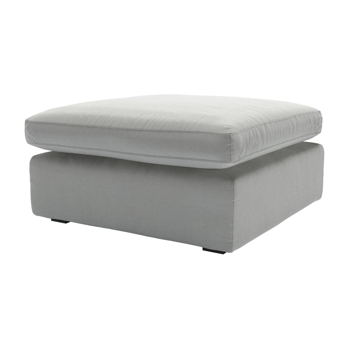 Long Island Slim Medium Rectangular Footstool in Wishing Well Organic Smart Cotton – image 1