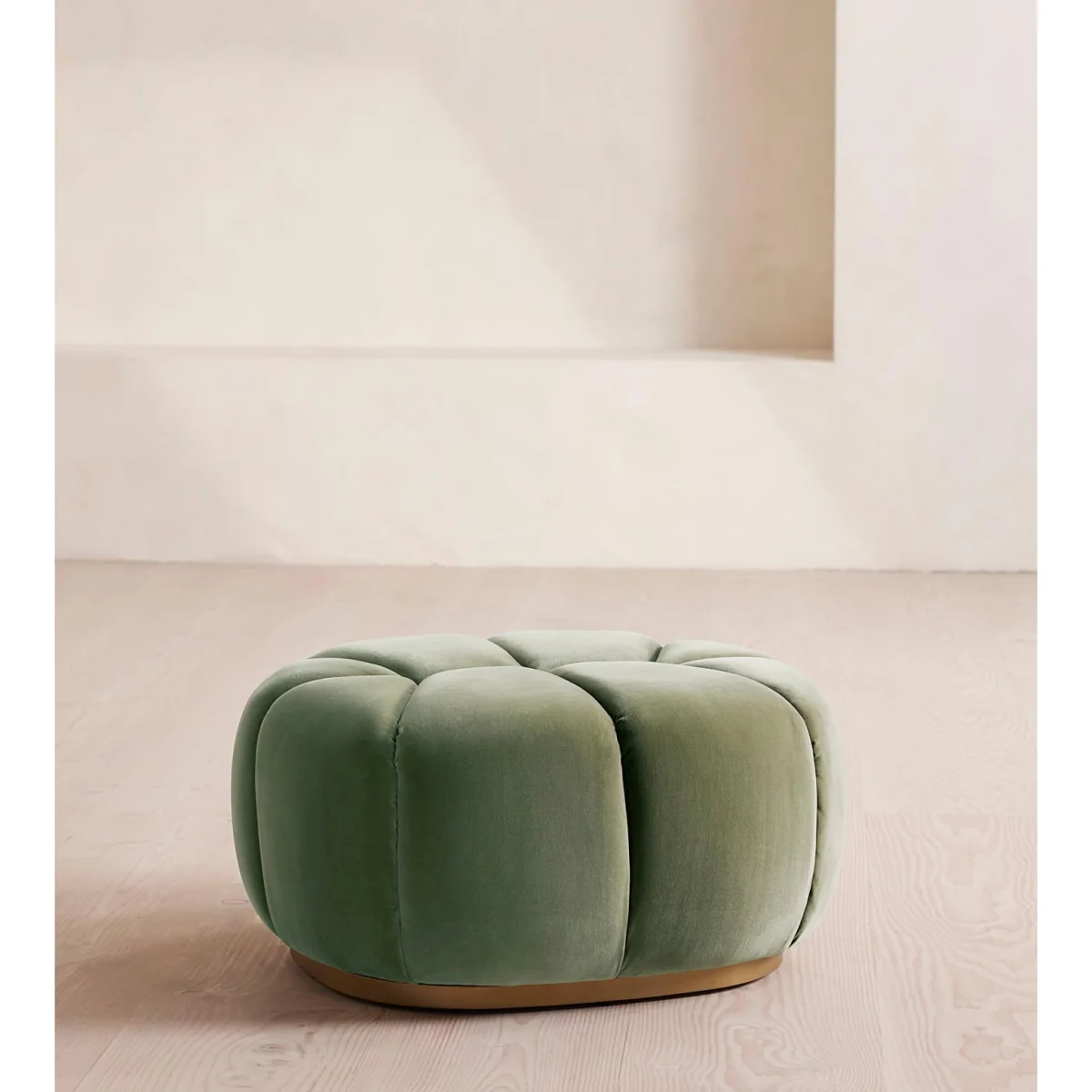Garret Footstool, Velvet Seafoam, UK – image 2