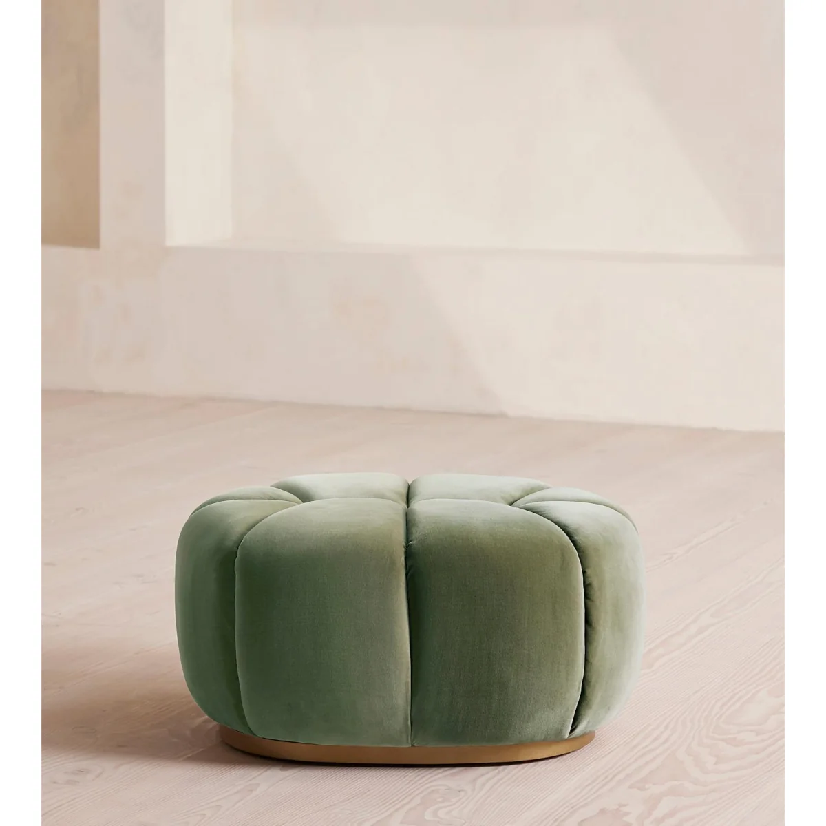 Garret Footstool, Velvet Seafoam, UK – image 3