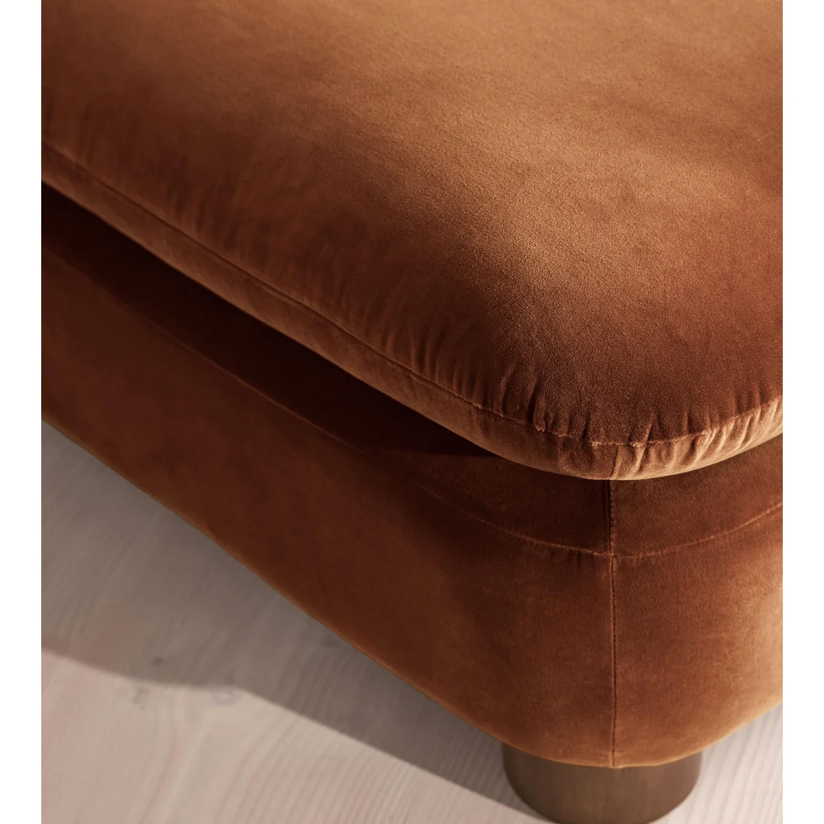 Vivienne Ottoman, Velvet, Cinnamon, UK – image 4