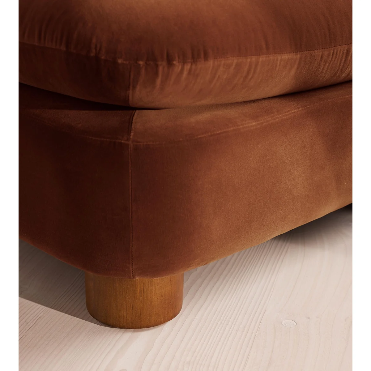 Vivienne Ottoman, Velvet, Cinnamon, UK – image 5