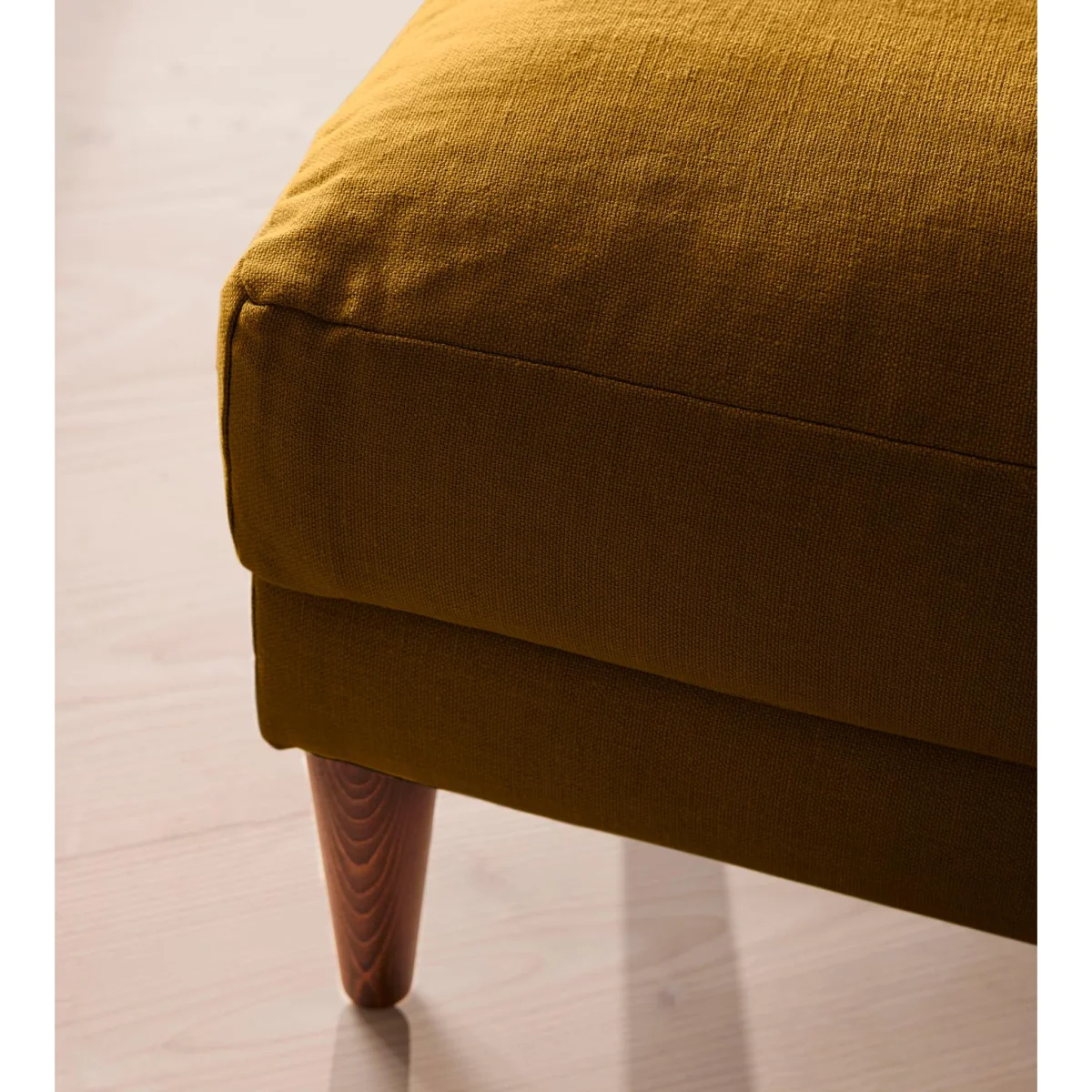 Reya Ottoman, Linen, Turmeric, UK – image 4