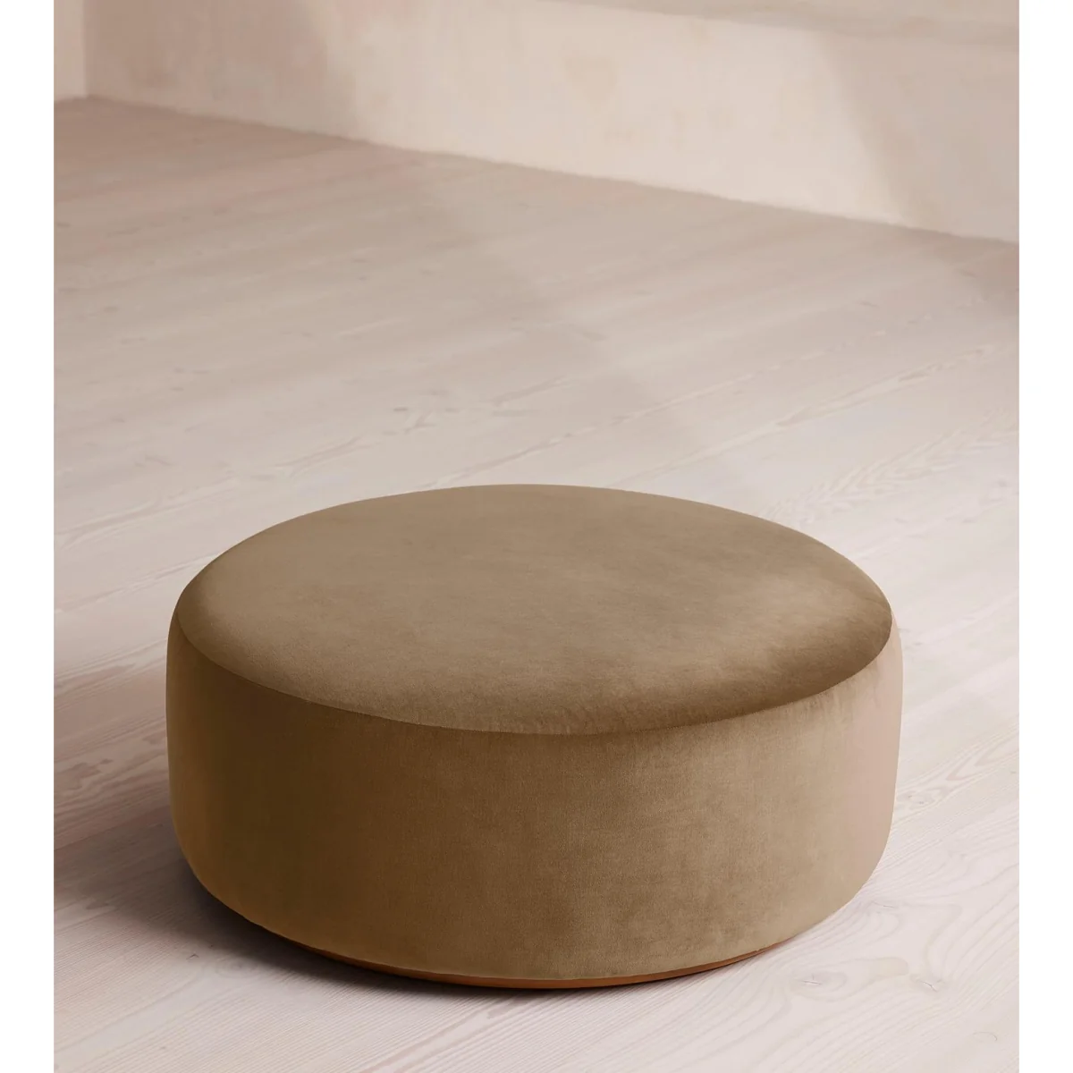 Aline Ottoman, Velvet, Truffle, UK – image 3
