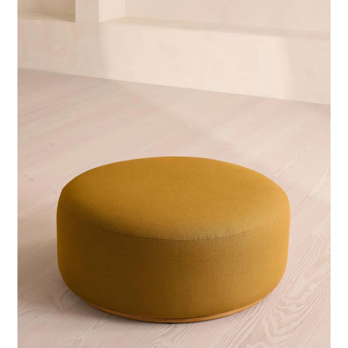 Aline Ottoman, Linen, Turmeric, UK – image 3