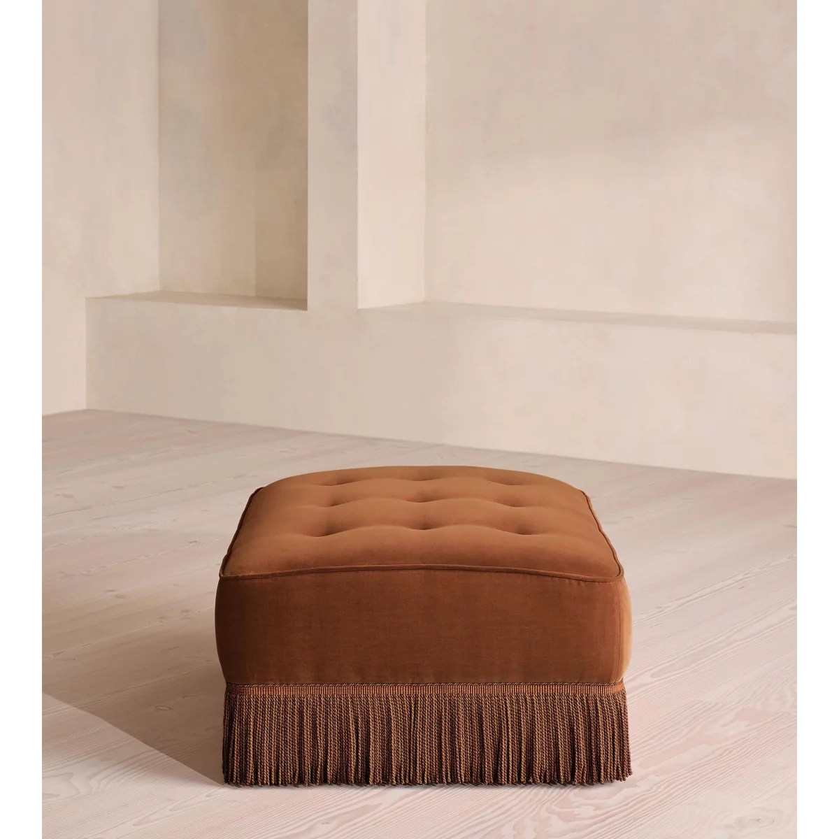 Elowen Ottoman, Velvet, Cinnamon, UK – image 4