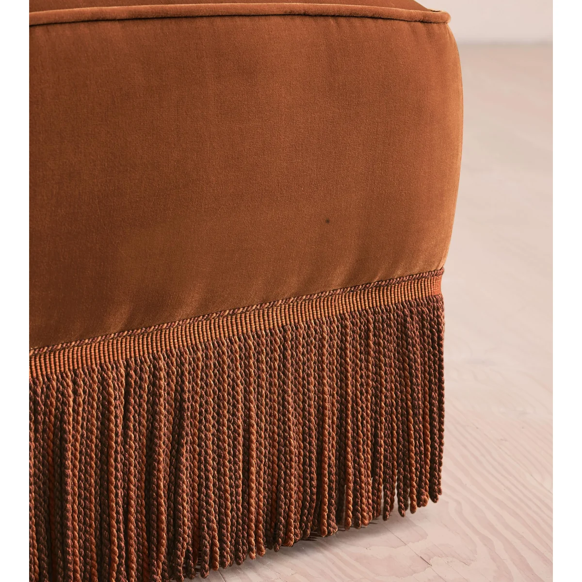 Elowen Ottoman, Velvet, Cinnamon, UK – image 6