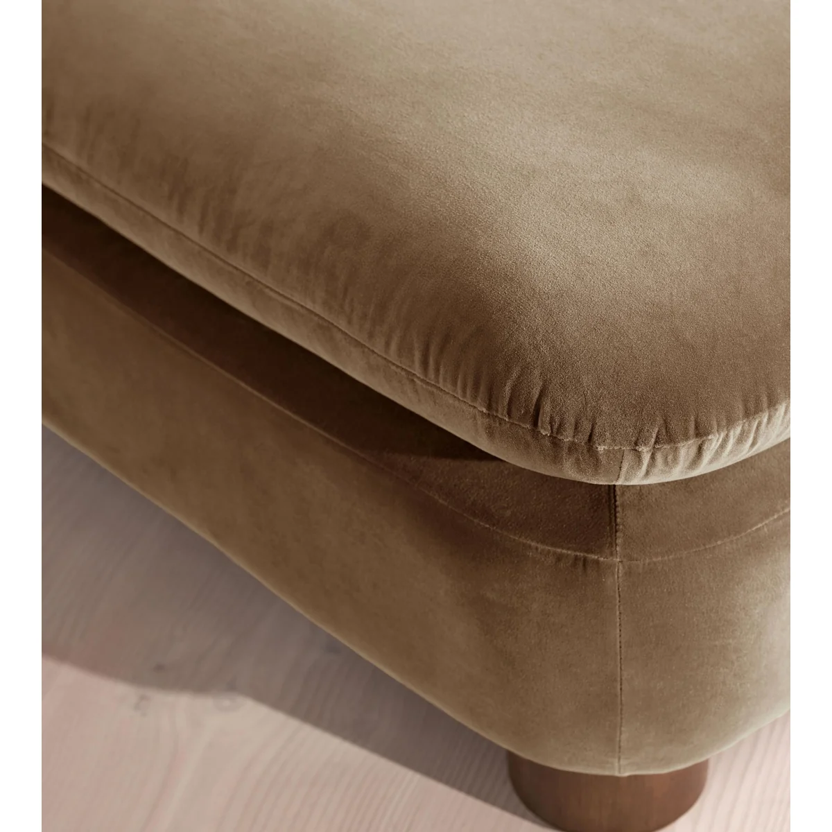 Vivienne Ottoman, Velvet, Truffle, UK – image 4