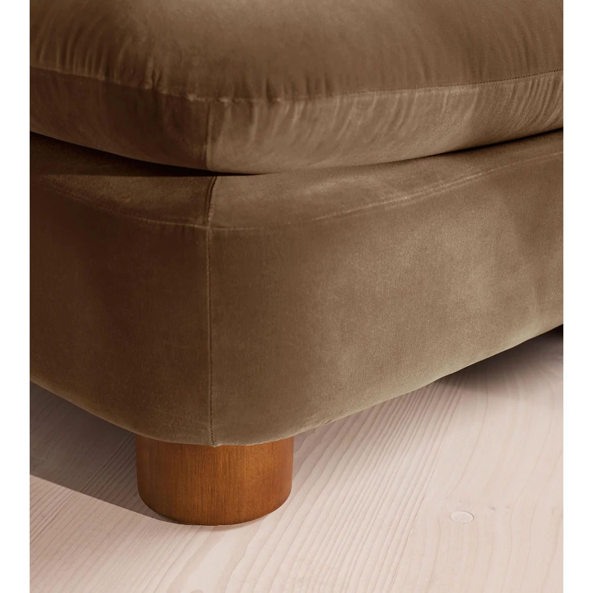 Vivienne Ottoman, Velvet, Truffle, UK – image 5