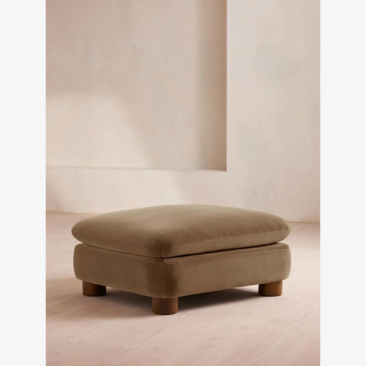 Vivienne Ottoman, Velvet, Truffle, UK – image 1