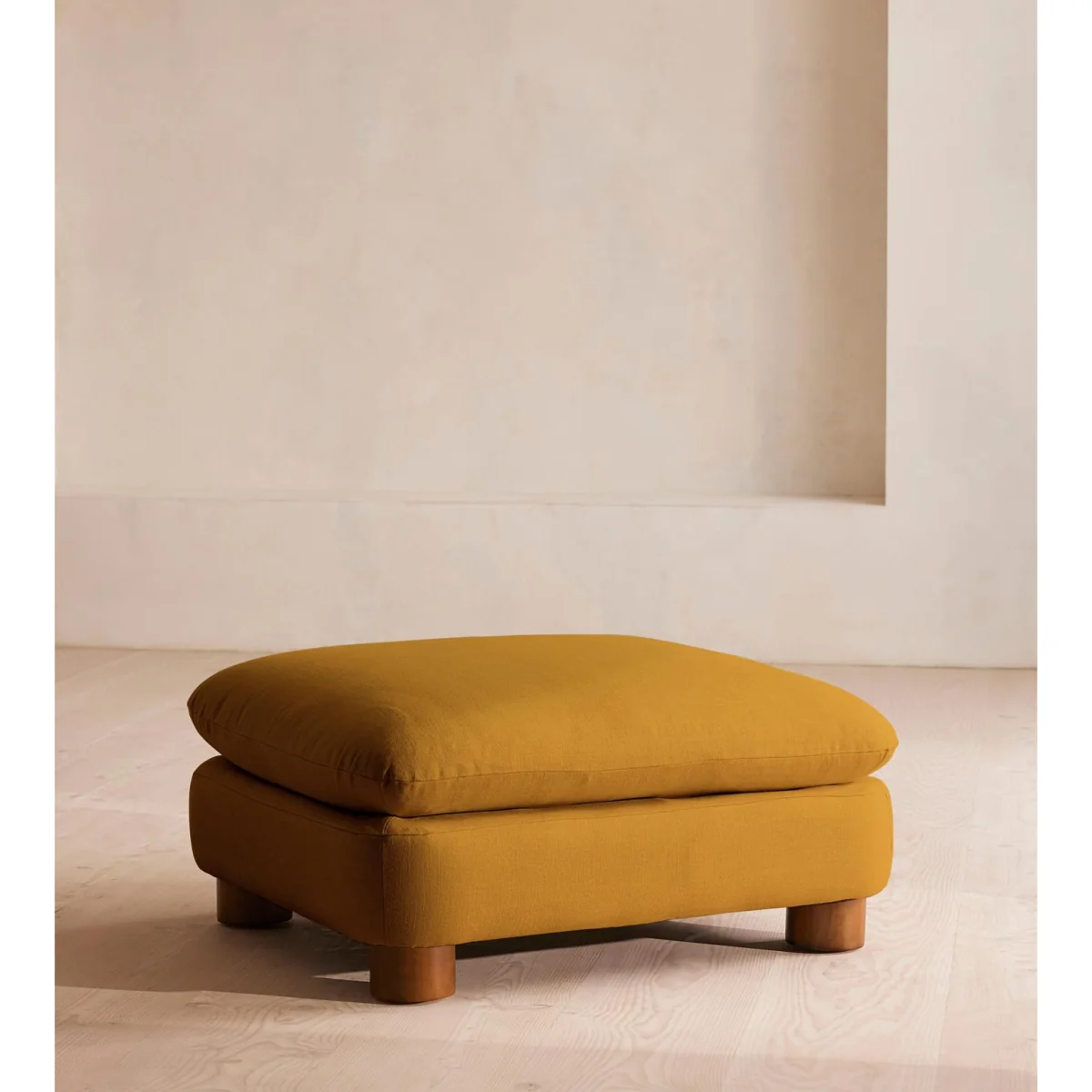 Vivienne Ottoman, Linen, Turmeric, UK – image 2