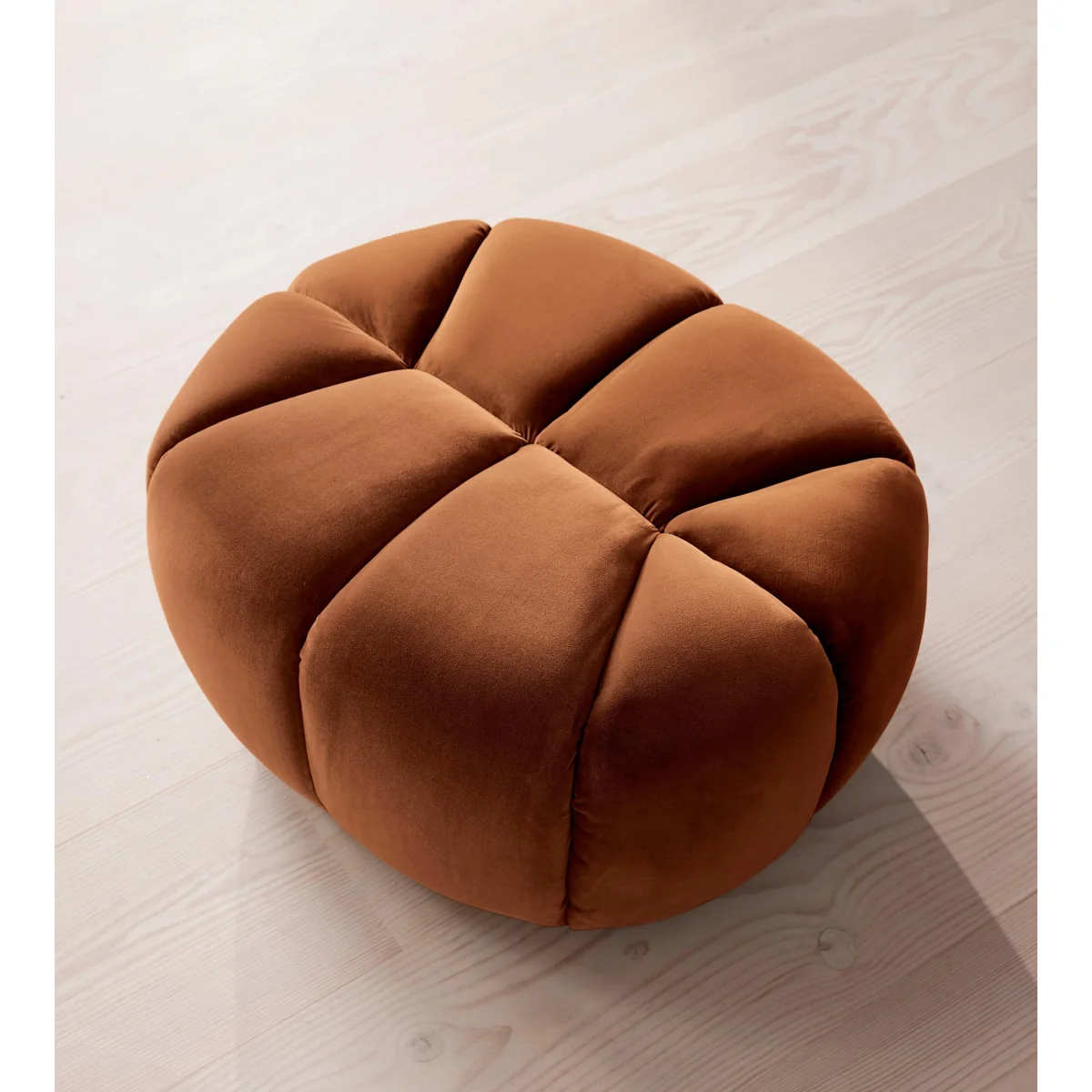 Garret Footstool, Velvet Cinnamon, UK – image 6