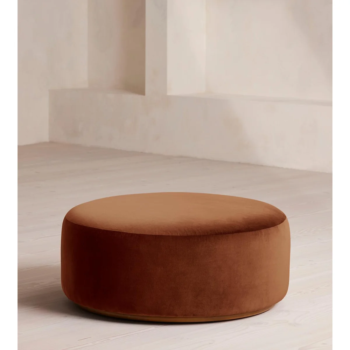 Aline Ottoman, Velvet, Cinnamon, UK – image 2