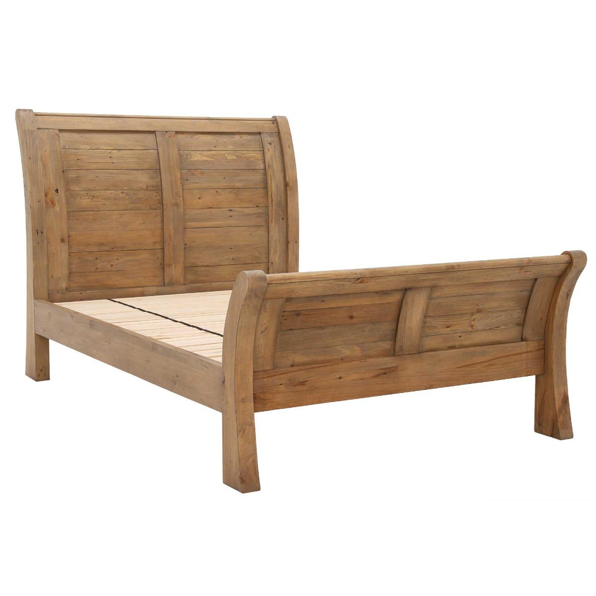 Lewes Panelled Bed Frame, 776 Wood | King | Barker & Stonehouse – image 2
