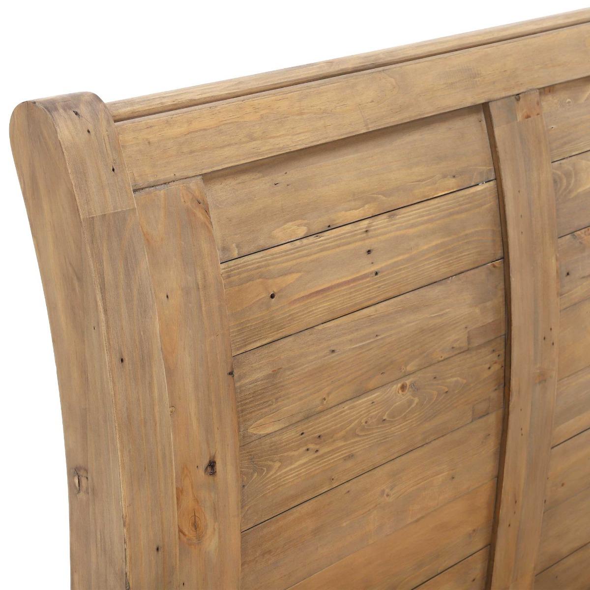 Lewes Panelled Bed Frame, 776 Wood | King | Barker & Stonehouse – image 3