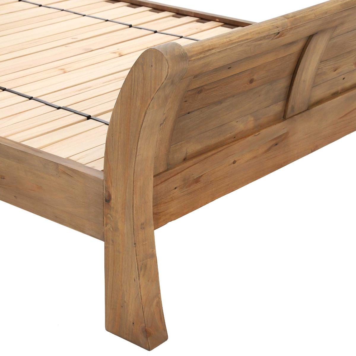 Lewes Panelled Bed Frame, 776 Wood | King | Barker & Stonehouse – image 4