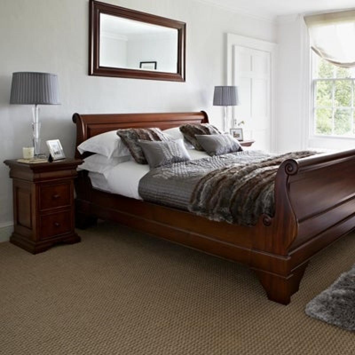 Grosvenor Mahogany King Bed Frame, Brown Wood | Barker & Stonehouse – image 2