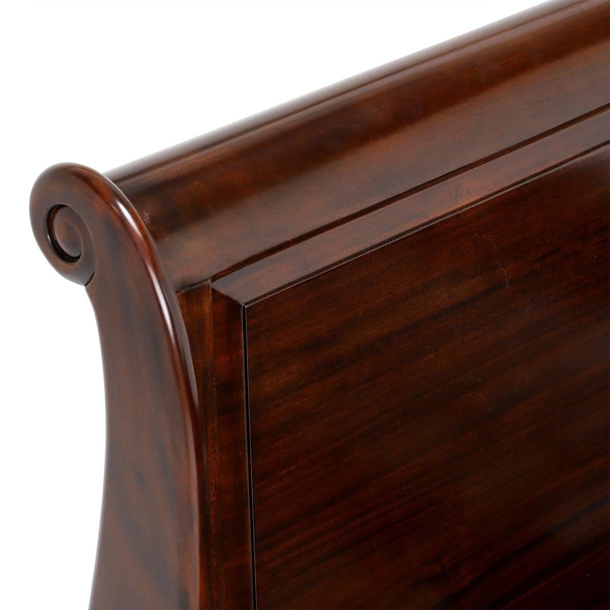Grosvenor Mahogany King Bed Frame, Brown Wood | Barker & Stonehouse – image 5