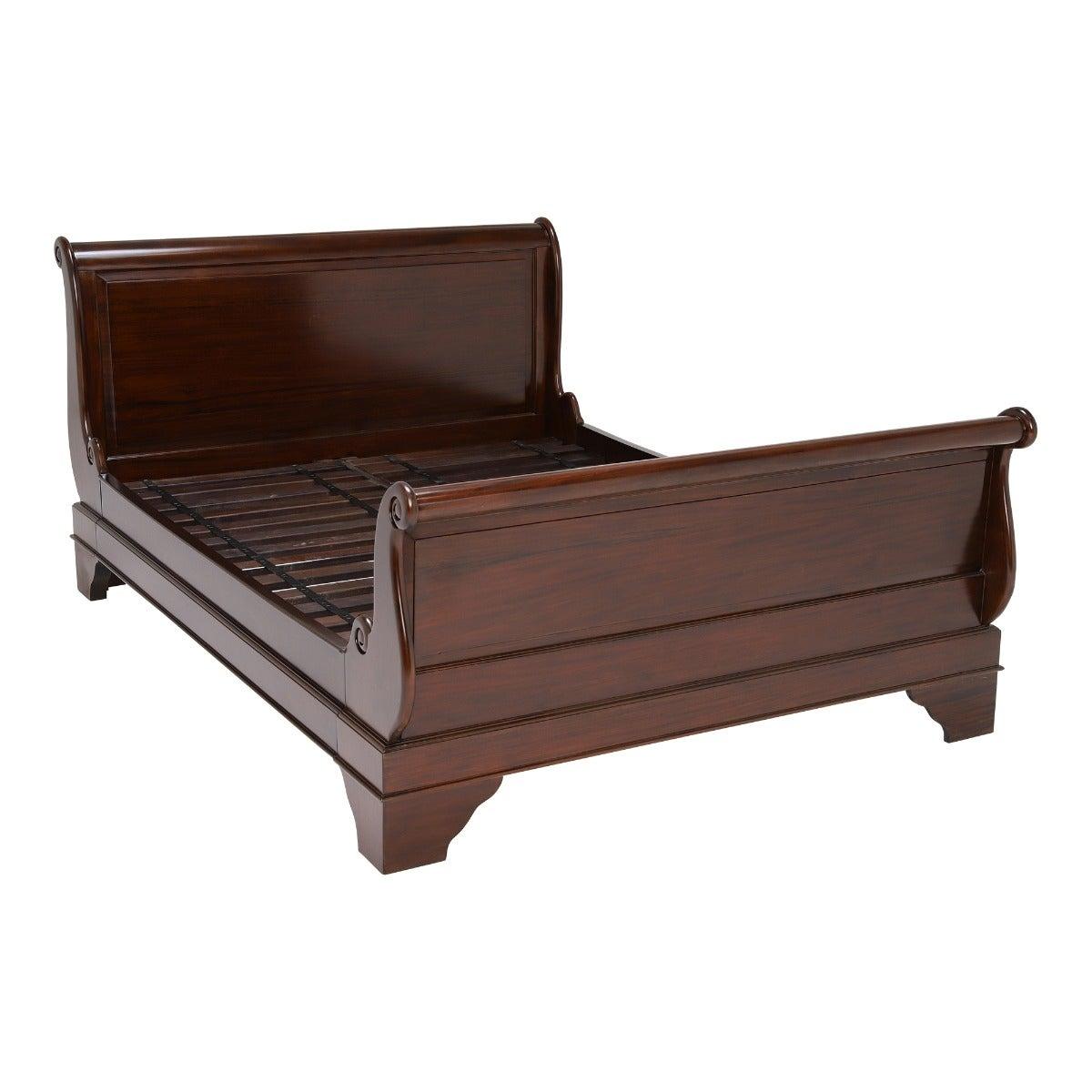 Grosvenor Mahogany King Bed Frame, Brown Wood | Barker & Stonehouse – image 6