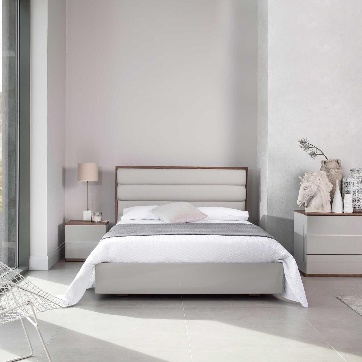Vivika Kingsize Bed Frame, Grey | Barker & Stonehouse – image 2