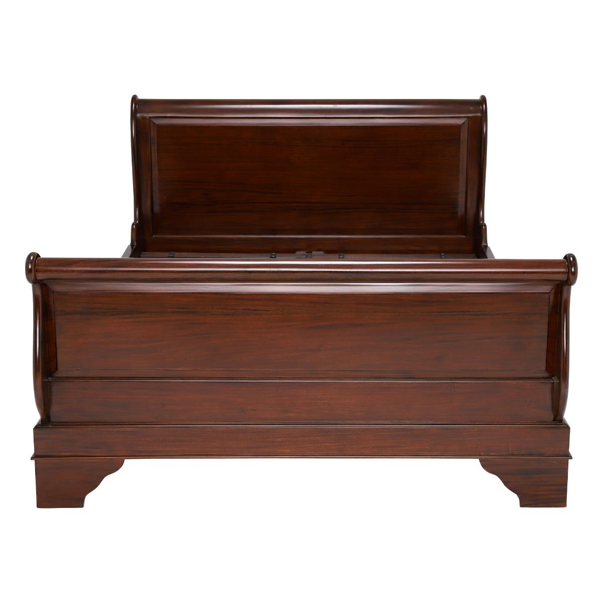 Grosvenor Mahogany King Bed Frame & Bedside Chest Set | Barker & Stonehouse – image 4