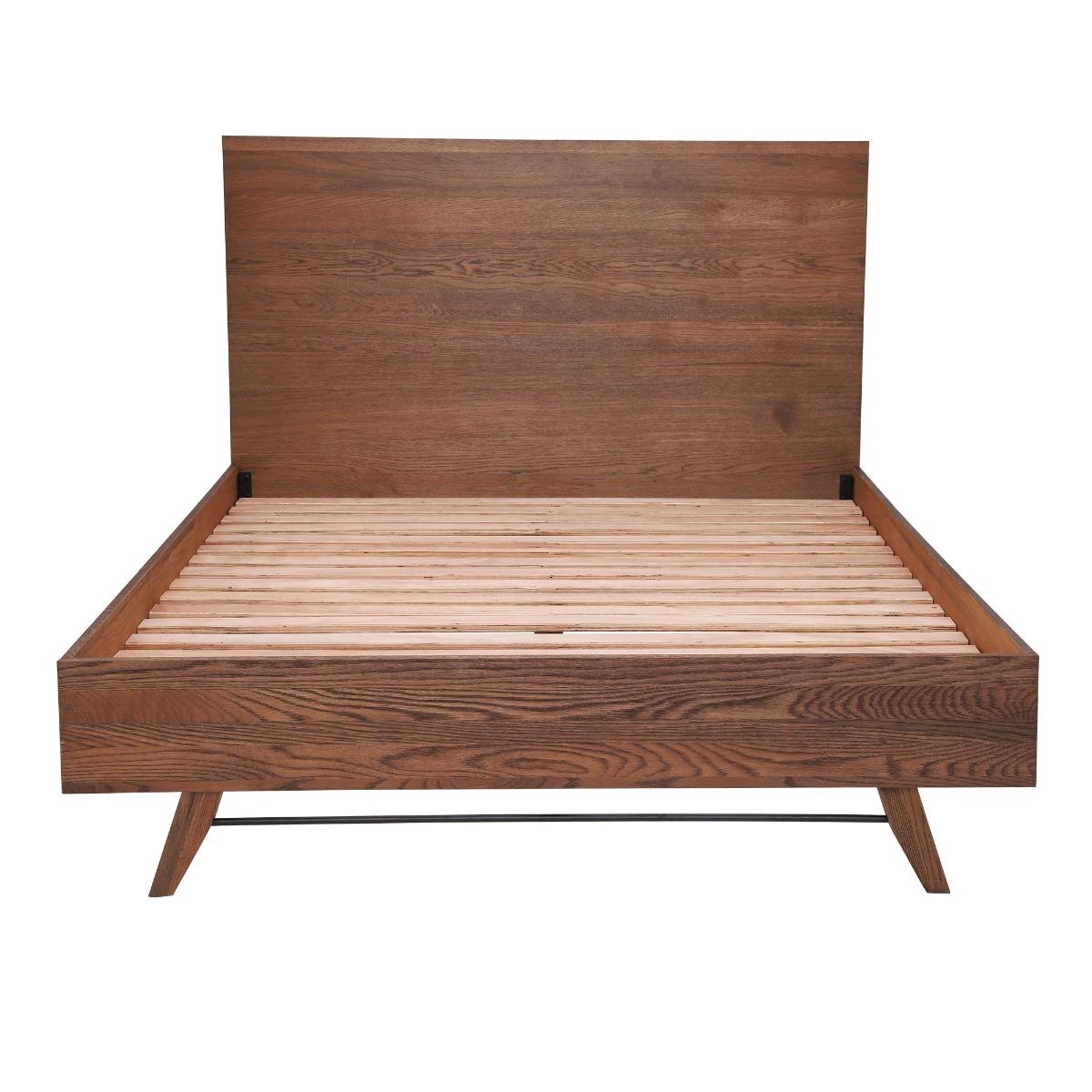 Legna Kingsize Bed Frame, Brown | Barker & Stonehouse – image 2