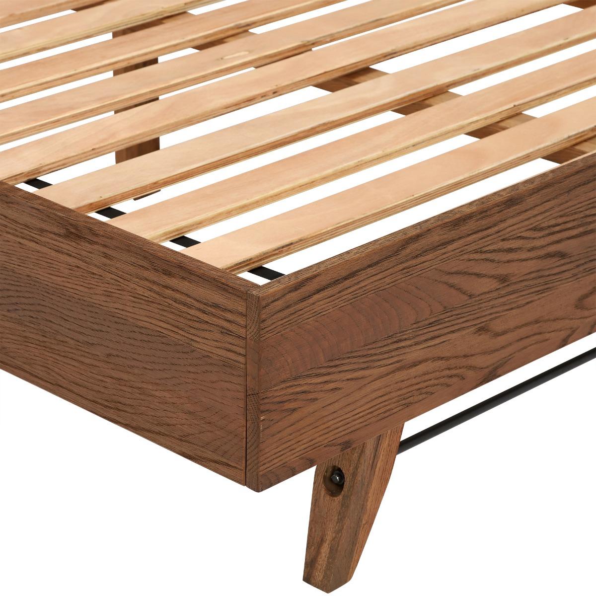 Legna Kingsize Bed Frame, Brown | Barker & Stonehouse – image 4