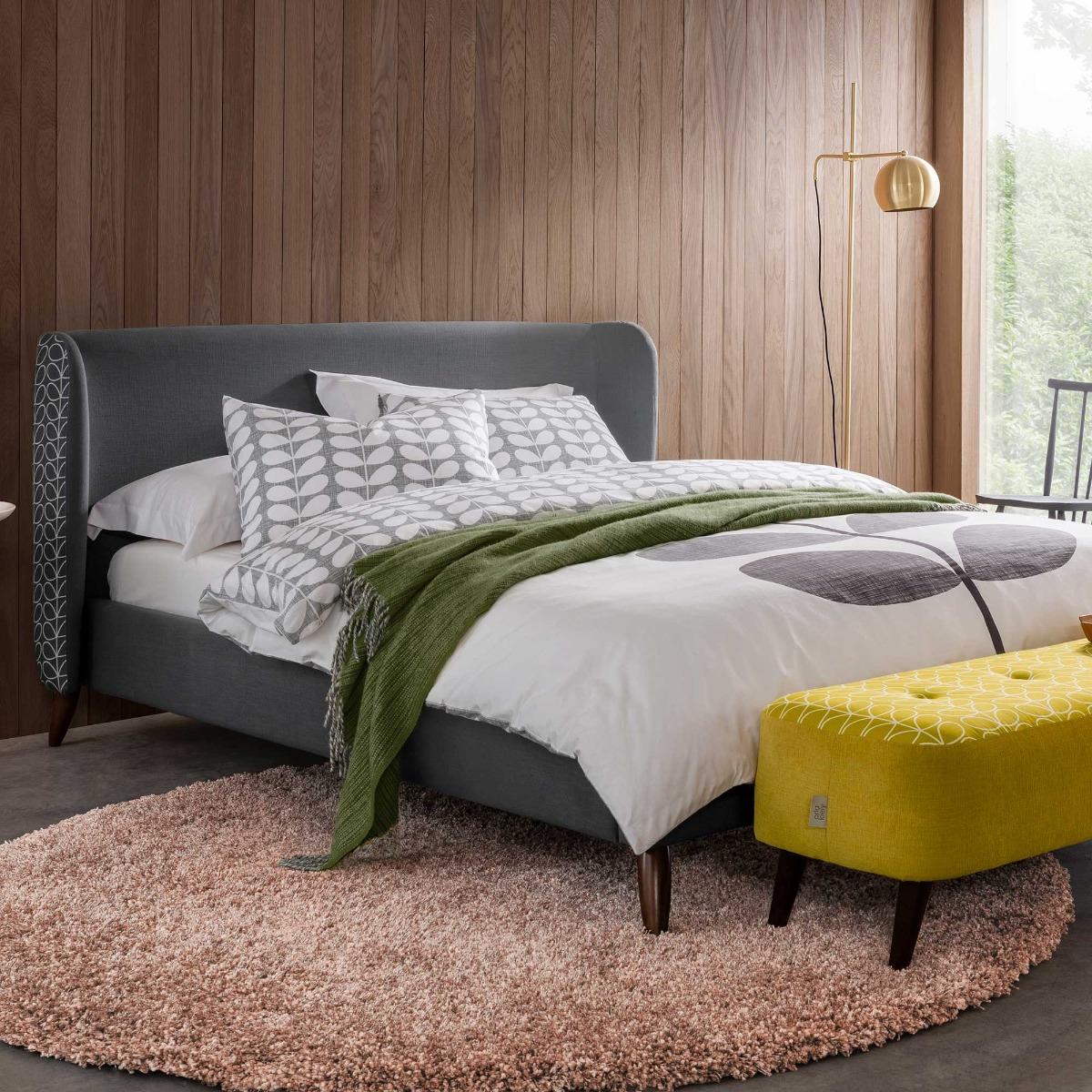 Orla Kiely Dottie Bed Frame, 776 Fabric | King | Barker & Stonehouse – image 2