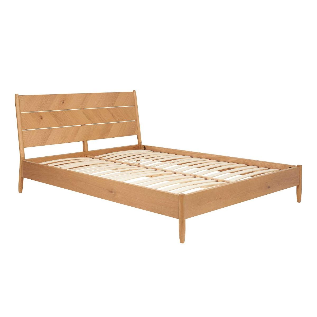 Ercol Monza Kingsize Bed, Brown | Barker & Stonehouse – image 2