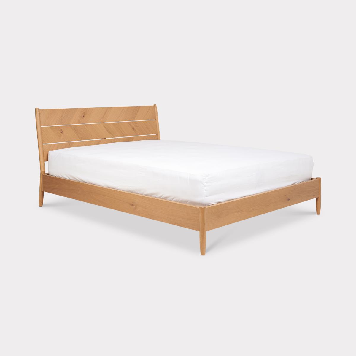 Ercol Monza Kingsize Bed, Brown | Barker & Stonehouse – image 1