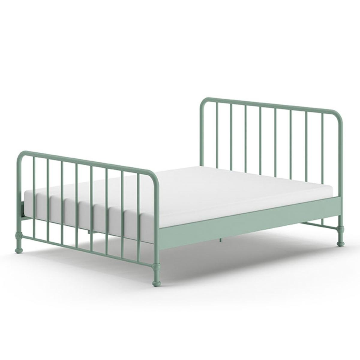 Vipack Bronxx Metal Kingsize Bed - White – image 5